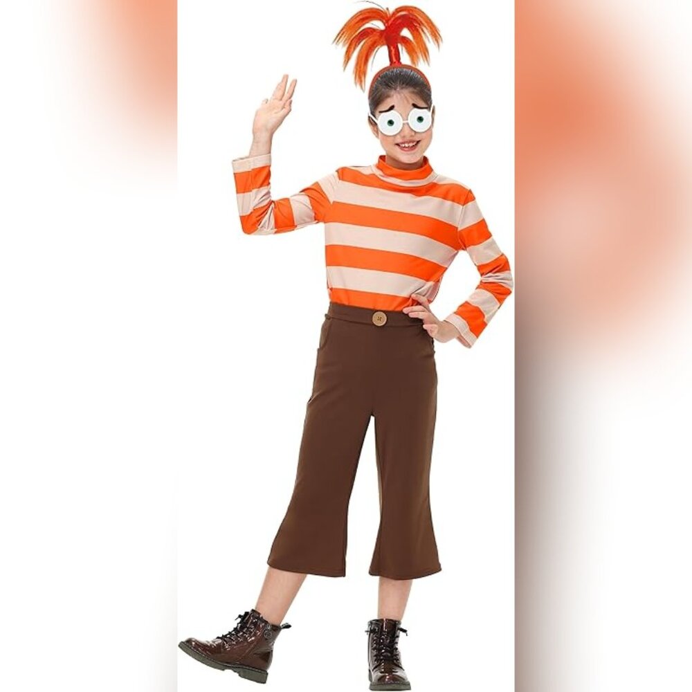 Inside Out Anxiety Costume fits 5-6 years old